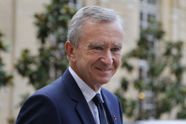 Bernard Arnault 2nd wealthiest of the top 10 richest people in the world